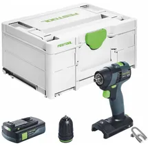 Festool TXS 18-Basic Akku Bohrschrauber 18 V 40 Nm Brushless + 1x Akku 3,0 Ah + Systainer - ohne Ladegerät