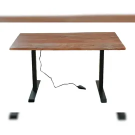 KAWOLA Schreibtisch Lora Nussbaumfarben massiv