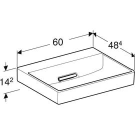 Geberit One Waschtisch 60 x 48 cm (505033001)