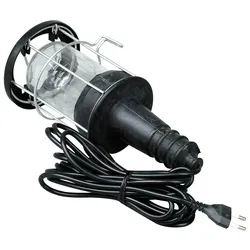 Kopp Handleuchte mit Glasglocke 100W schwarz