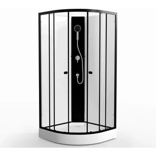 Aurlane Factory Komplettdusche 85 x 85 cm schwarz