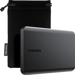 TOSHIBA Canvio Basics Exklusive Festplatte, 4 TB HDD, 2,5 Zoll, extern, Schwarz