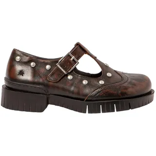 Art 1834 Oxford Unisex-Sneaker für Erwachsene, Kastagne, Größe 38, Kastanienbraun, 38 EU