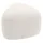 CLP Sitzhocker oval Alfrisa Teddystoff Creme