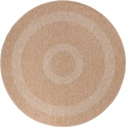 Outdoorteppich Comilla Beige Ø ca. 160cm
