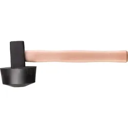 Plattenlegerhammer, Esche Holzstiel