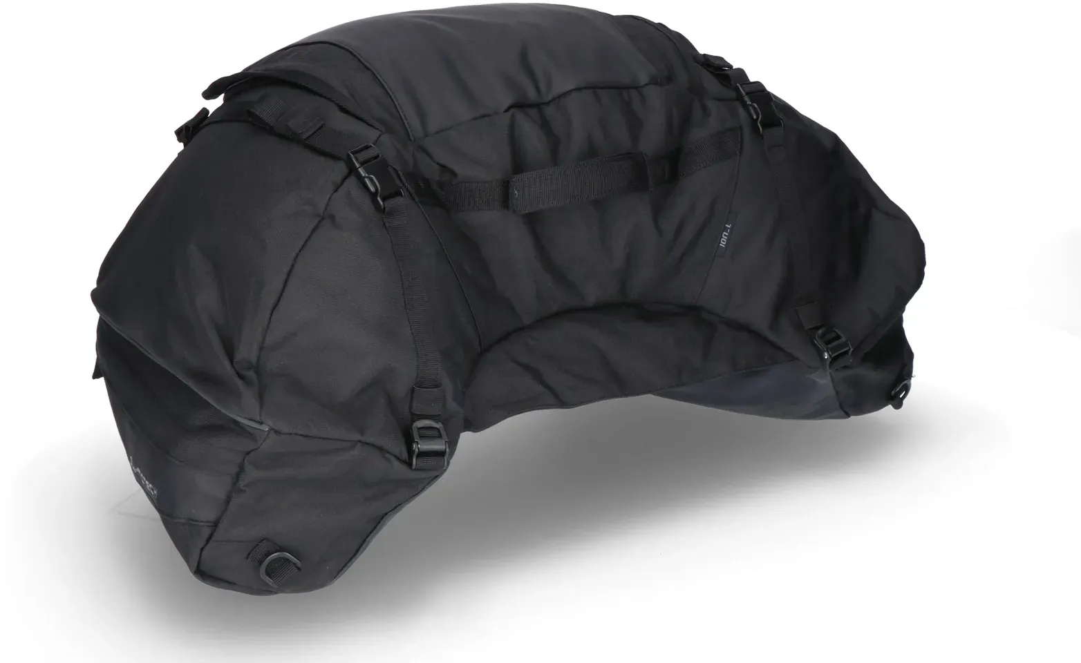 SW-Motech ION L Hecktasche - 50 l. Schwarz. 600D Polyester / Soft-Vinyl., schwarz