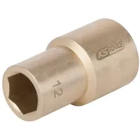 KS Tools BRONZEplus Stecknuss 1/2" 6-kant 10 mm