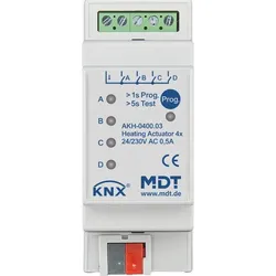 MDT technologies Heizungsaktor 4-fach 2TE AKH-0400.03
