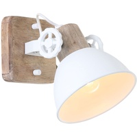 ETC Shop Retro Wand Strahler Holz Wohn Zimmer filament
