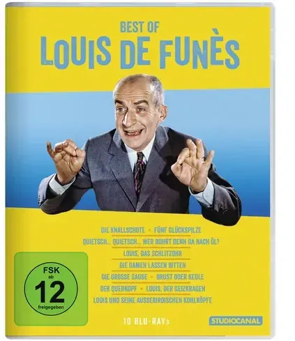 Preisvergleich Produktbild Best of Louis de Funes  [10 BRs]