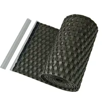 Haga® Sichtschutzstreifen 255 x 19 cm dunkelbraun Rattan