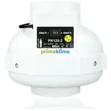 Prima Klima II Speed Radial Ventilator 125mm, 220-400m3/h
