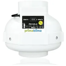 Prima Klima II Speed Radial Ventilator 125mm, 220-400m3/h