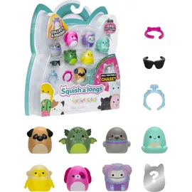 squish-a-longs Minifiguren 8er Pack, Set Series 2, Style 1, 2.5 cm