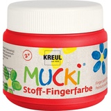 Kreul Mucki Stoff-Fingerfarbe 150 ml rot