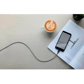 Native Union USB-A auf USB-C 1,2 m Schwarz/Weiß
