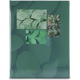 Hama Hama, Fotoalbum, Minimax-Album “Singo II“, für 100 Fotos im Format 10x15 cm, Leaves (12.5 x 16.5 cm)