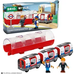 Modelleisenbahn-Set BRIO "Londoner U-Bahn" Modelleisenbahnen bunt Kinder Modelleisenbahn-Sets mit Licht und Sound