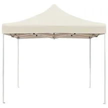 vidaXL Alu Profi-Partyzelt 2 x 2 m creme