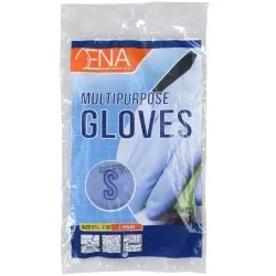 ENA Multipurpose Haushaltshandschuhe, blau 1000003819 , 1 Packung = 12 Paar, Größe S
