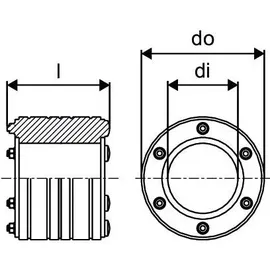 Uponor Mauerdurchführung DWD 140mm, 1007360 Sanitärarmatur