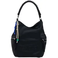 DESIGUAL Arica Half Logo Backpack Big Schwarz