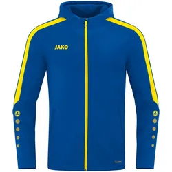 JAKO Power Kapuzenjacke Herren 404 - royal/citro M