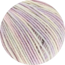 Lana Grossa Strickwolle Cool Wool Print Flieder 50 g