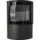 Kratki Kaminofen Bjorn 10 kW Ø150 Schwarz – Freistehend – Termotec Brennkammer, Ökodesign & BImSchV 2 – Hoher Wirkungsgrad – Externe Luftzufuhr – Sauberes Glas – Effiziente Wärmeverteilung