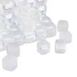 Relaxdays Wiederverwendbare XXL Eiswürfel 24 Stück transparent für