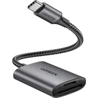 UGREEN CM401 USB C 5Gb/s SD/TF-Kartenleser – grau