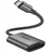 UGREEN SD/TF-Kartenleser Ugreen CM401 USB C 5Gb/s SD/TF Card Reader – grau