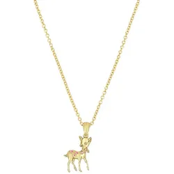 Lillifee Mädchen Halskette 2038748 Silber 925 vergoldet mit Anhänger Rehkitz