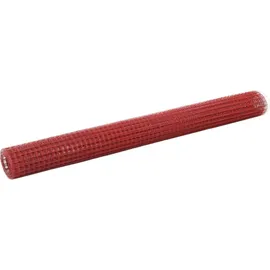 vidaXL Drahtzaun 1600 x 150 cm Rot/Stahl
