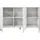 borchardt Möbel Haama 139 x 80 x 35 cm verstellbare Böden / weiß matt