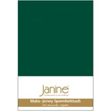 JANINE 5007 Mako-Feinjersey 180 x 200 - 200 x 200 cm waldgrün