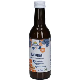 Govinda Kurkuma Getränk mit Pfeffer Saft 250 ml