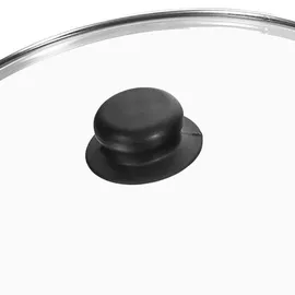 BRIZOLL Gusseisenpfanne 28 cm mit Glasdeckel