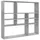 vidaXL Wandregal 90 x 16 x 78 cm Grau