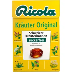Ricola Kräuter-Bonbons Original ohne Zucker