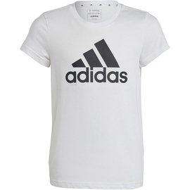 adidas Mädchen T-Shirt (Short Sleeve) G Bl T, White/Black, IC6121, 140