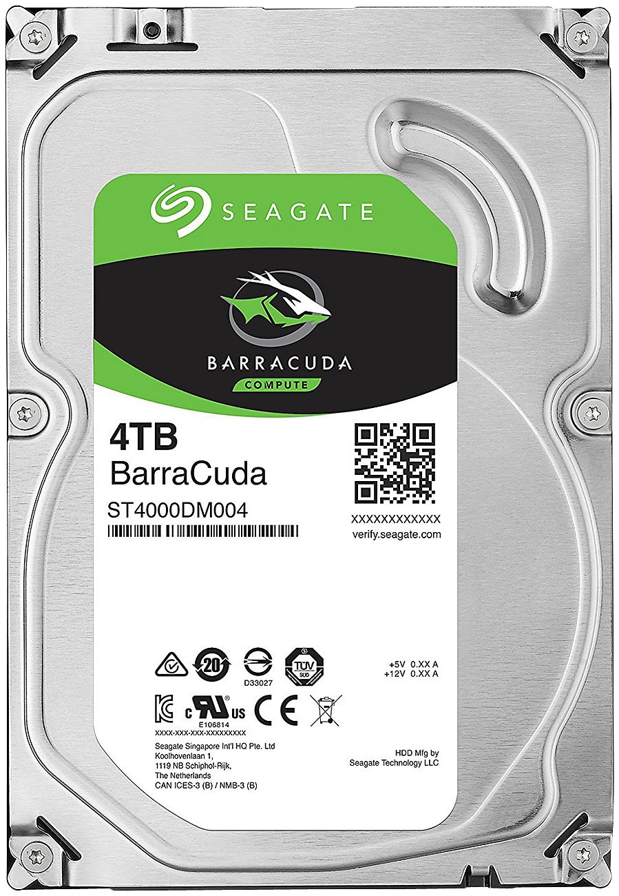 Barracuda ST4000DM004, 4TB, interne 3,5"-Festplatte, SATA III