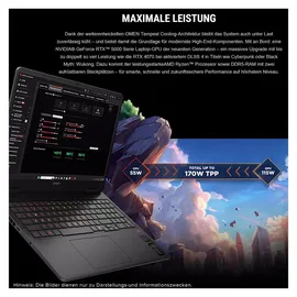 HP OMEN 16 AMD Ryzen 9 8940HX 16 GB RAM 512 GB SSD RTX 5060