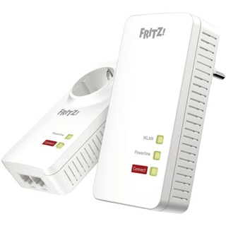 AVM »FRITZ!Powerline 1260 WLAN Set« weiß, 6.7x13.2x3.2 cm