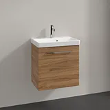 Villeroy & Boch Avento Waschtischunterschrank Anschlag links, 1 Tür, Kansas Oak