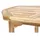 möbelliebling Gartentisch ausziehbar Teak Holz 120 - 170 cm oval BORNEO