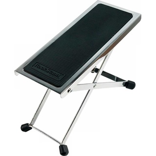 RockStand RS24000NK Gitarrenfussbank, höhenverstellbar, nickel