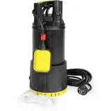 Wiltec Tauchpumpe 850W mit Schwimmerschalter bis 7 m Tiefe 20 m Förderhöhe
