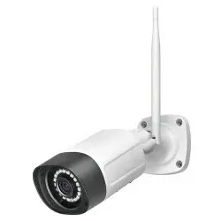 Indexa 26661 WLAN-Überwachungskamera (WLAN/LAN) 8mm TELEOBJEKTIV 3MP IP-Kamera WR120B8